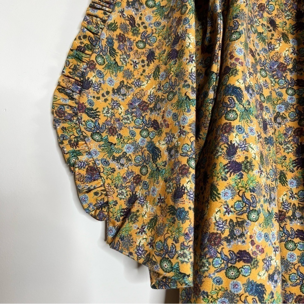 Kika Vargas Hertha Dress in Yellow Floral - Picture 10 of 16